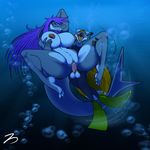  2015 anthro areola balls big_breasts breasts canine erect_nipples erection female fish fox grin huge_breasts male mammal marine nipples nude penetration penis pussy sex shark smile under_water vaginal vaginal_penetration water zp92 