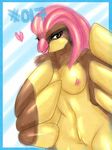 anthro avian blush breasts female lilmissbunbun mammal nintendo pidgeotto pok&eacute;mon solo video_games 