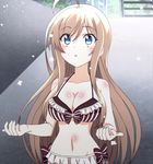  1girl bikini breasts chocolat_(noucome) ore_no_nounai_sentakushi_ga_gakuen_love-comedy_wo_senryoku_de_jama_shiteru pleated_skirt swimsuit 