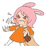  anais_watterson angry animated blush female frown gumball_watterson karate_chop lagomorph mammal mikeinel rabbit the_amazing_world_of_gumball unhappy 