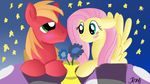  big_macintosh_(mlp) fluttershy_(mlp) friendship_is_magic jbond my_little_pony 