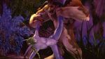  2015 3d animated balls beard bovine breasts cgi duo elf facial_hair facial_piercing female green_hair hair horn male mammal night_elf nipples nose_piercing nose_ring nude penetration penis piercing rexx_(artist) size_difference source_filmmaker straight tauren vaginal vaginal_penetration video_games warcraft world_of_warcraft 