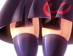  bad_id bad_pixiv_id black_legwear dress houjuu_nue oimo_(imoyoukan) pov_crotch short_dress solo thigh_gap thighhighs touhou zettai_ryouiki 