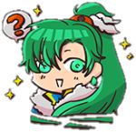  1girl fire_emblem fire_emblem:_rekka_no_ken fire_emblem_heroes green_eyes green_hair lyndis_(fire_emblem) nintendo ponytail 