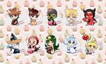  &gt;_&lt; absurdres angel_cookie apple_cookie apple_rabbit bat_wings blonde_hair blue_eyes blush blush_stickers bow brain_gum brave_cookie brown_dress brown_hair carol_cookie cheerful_cookie cheeseberry cherry_cookie chibi closed_eyes cookie_run devil_cookie dress drop_of_choco earmuffs flame_bat green_eyes green_hair green_skin hair_over_one_eye harp highres instrument long_hair multiple_boys multiple_girls one_eye_closed open_mouth personification pink_hair pumon purple_eyes red_skin rocket_firecracker scarf short_hair smile snow_sugar_cookie star twintails white_hair wings wishing_star_(cookie_run) wizard_cookie yawning yule_log yule_log_cake zombie zombie_cookie 