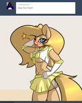  2015 anthro backy big_breasts blush breasts butt cosplay earth_pony english_text equine fan_character female horse looking_at_viewer mammal my_little_pony one_eye_closed pony sailor_moon slavedemorto smile text under_boob wink 
