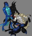  anal anal_penetration anthro balls canine cougar dragon feline foursome fox group group_sex jackal knot male male/male mammal masturbation muscles oral penetration penis sex spelunker_sal 
