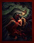  capcom darkness darkstalkers demitri_maximoff girl vampire vampire_(game) 