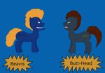  beavis_and_butthead equine male mammal mostwanted my_little_pony 
