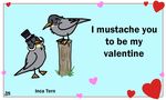  &lt;3 animated avian bird birdcheese black_eyes cute english_text hat holidays tern text valentine&#039;s_day 