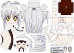  angel_beats! artist_name character_name chibi el_joey highres long_hair paper_cutout papercraft school_swimsuit school_uniform silver_hair solo swimsuit tenshi_(angel_beats!) watermark web_address white_school_swimsuit white_swimsuit yellow_eyes 