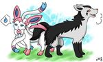  2013 after_sex duo eeveelution erection feral knotting kyoushiro looking_back male male/male mightyena nintendo open_mouth outside panting penis pok&eacute;mon sex signature sweat sylveon tongue tongue_out video_games 