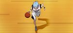  2boys animated animated_gif basketball basketball_uniform blue_eyes blue_hair kuroko_no_basuke kuroko_tetsuya multiple_boys sport sports sports_uniform sportswear 