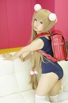 1girl cosplay kodomo_no_jikan kokonoe_rin long_hair photo school_swimsuit swimsuit 