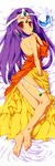  absurdres ass bare_legs breasts dakimakura dragon_quest dragon_quest_iv earrings highres huge_filesize jewelry long_hair lying minea on_side orange_eyes panties purple_hair shimesaba_kohada sideboob small_breasts solo tiara underwear white_panties 