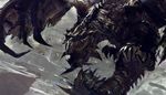  ambiguous_gender monster_hunter pe-travers rathian solo video_games wings 