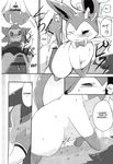  azuma_minatsu blush censored comic eeveelution female kemono male nintendo penis pok&eacute;mon pussy sex sylveon translated video_games 