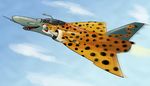  aeromorph aircraft airplane amethystlongcat cheetah feline flying jet living_aircraft living_machine male mammal mechanical smile 