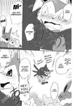  angry azuma_minatsu blush comic eevee eeveelution kemono nintendo o_o pok&eacute;mon shocked sylveon translated video_games 