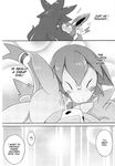  azuma_minatsu blush comic eeveelution female hug kemnoo male nintendo pok&eacute;mon scared shocked sylveon translated video_games 