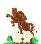  arthropod bigger_version_at_the_source connorricks diglett insect monster multi_limb multiple_arms nightmare_fuel nintendo plain_background pok&eacute;mon video_games what white_background 