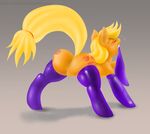  2015 anus applejack_(mlp) big_butt butt dressing earth_pony equine female feral friendship_is_magic horse mammal my_little_pony pony pussy weasselk 
