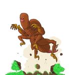  arthropod diglett insect monster multi_limb multiple_arms nightmare_fuel nintendo plain_background pok&eacute;mon video_games what white_background 
