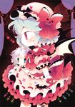  bad_id bad_tumblr_id bat_wings blue_eyes blue_hair blush bow braid chibi frilled_shirt frilled_sleeves frills gloves hair_bow hat holding izayoi_sakuya kyou_(nekoneko) maid_headdress mob_cap multiple_girls profile puffy_short_sleeves puffy_sleeves red_bow red_eyes red_ribbon remilia_scarlet ribbon shirt short_hair short_sleeves silver_hair size_difference too_many too_many_frills touhou wings 