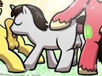 anal big_macintosh_(mlp) braeburn_(mlp) equine fan_character fireheart friendship_is_magic horn licking male male/male mammal my_little_pony penis pokehidden tongue tongue_out unicorn 