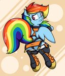  2015 blazblue blue_fur cosplay equine female friendship_is_magic fur graphene hair makoto_nanaya mammal multicolored_hair my_little_pony pegasus pink_eyes rainbow_dash_(mlp) rainbow_hair solo wings 