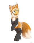  2015 alasou alpha_channel animal_costume applejack_(mlp) bipedal blonde_hair clothing costume earth_pony equine female freckles friendship_is_magic fur green_eyes hair horse mammal my_little_pony orange_fur plain_background pony solo transparent_background 