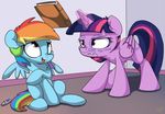  2015 book cute equine female feral friendship_is_magic horn mammal mistydash my_little_pony pegasus rainbow_dash_(mlp) twilight_sparkle_(mlp) winged_unicorn wings 