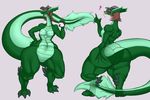  anthro butt claws dragon nintendo pok&eacute;mon video_games yoh-sl 