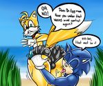  bulge canine clothing fox girly hedgehog invalid_tag male male/male mammal miles_prower mrscrambled multiple_tails sega shorts sonic_(series) sonic_the_hedgehog tight_shorts 
