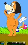  avian big_butt bird breasts butt canine dog duck duck_hunt duck_hunt_dog female mammal nintendo pussy short_stack thick_thighs turbow video_games wide_hips 