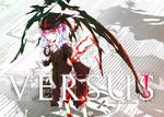  cross english highres looking_at_viewer lowlight_kirilenko remilia_scarlet smile solo touhou wings 