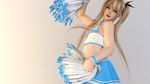  1girl blonde_hair blue_eyes cheerleader dead_or_alive marie_rose solo tecmo 