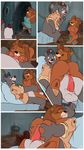  &lt;3 ? anthro baloo bodysuit breasts clothed clothing comic crossdressing disney erection fellatio fuf fur girly half-dressed kit_cloudkicker male male/male nipples oral penetration penis pussy rubber sex skinsuit talespin titfuck 