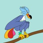  &lt;3 avian bird breasts crossgender harpy mascot plan_background toucan toucan_sam 