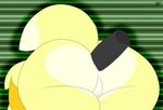  2015 abstract_background anal anal_penetration animal_crossing anthro butt canine cum disembodied_penis dog ensayne faceless_male female fur isabelle_(animal_crossing) male mammal nintendo penetration penis pussy video_games white_fur yellow_fur 