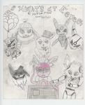  balloon_ bonnie chibi-dragon chica eevee eeveelution english_text espeon five_nights_at_freddies flareon foxy freddie golden_freddie nintendo pok&eacute;mon puppet ribbons sylveon text umbreon vaporeon video_games 