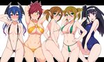  :p areola_slip areolae arms_up ass azanami_(pso2) between_breasts bikini black_bikini black_hair blank_eyes blue_hair blush breasts brown_hair cleavage contrapposto covered_nipples cowboy_shot embarrassed full-face_blush green_bikini green_eyes gun hair_between_eyes hair_ornament hair_over_one_eye hairclip hand_on_hip headgear hidebou large_breasts leg_up lisa_(pso2) looking_at_viewer looking_back multicolored_hair multiple_girls navel o-ring o-ring_bikini one-piece_swimsuit patty_(pso2) phantasy_star phantasy_star_online_2 pointy_ears pubic_hair quna_(pso2) red_eyes red_hair rifle school_swimsuit shiny shiny_skin short_twintails sideboob slingshot_swimsuit smile standing string_bikini sweatdrop swimsuit thong thong_bikini tiea tongue tongue_out twintails two-tone_hair weapon yellow_bikini yellow_eyes 