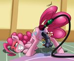  2015 ahegao anal anal_beads anal_penetration ass_up blue_eyes blush candy_cane cutie_mark dildo double_anal double_penetration dripping earth_pony equine female feral friendship_is_magic hair horse horsecock_dildo insertion mammal my_little_pony penetration pink_hair pinkie_pie_(mlp) pony pussy quynzel sex_toy solo triple_vaginal vaginal vaginal_penetration water water_hose 