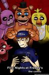  animatronic avian bear bird bonnie_(fnaf) bow_tie canine chica_(fnaf) chicken comic creepycheesecookie dark female five_nights_at_freddy&#039;s fox foxy_(fnaf) freddy_(fnaf) hat human lagomorph machine male mammal mechanical mike_schmidt rabbit robot top_hat 