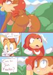  cloudz knuckles_the_echidna miles_prower sally_acorn sega sonic_(series) sonic_the_hedgehog 