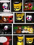  animatronic avian bear bird blue_eyes bow_tie canine chica_(fnaf) chicken comic emmonsta eye_patch eyewear female five_nights_at_freddy&#039;s five_nights_at_freddy&#039;s_2 fox foxy_(fnaf) freddy_(fnaf) golden_freddy_(fnaf) hat machine male mammal marionette_(fnaf) mechanical robot top_hat toy_chica_(fnaf) toy_freddy_(fnaf) 