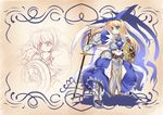  armor armored_dress blonde_hair blue_eyes havuwx princess rei_shabu shield sword 