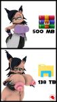 3d_(artwork) 9:16 anthro archie_comics big_breasts black_hair boiboi9999 breasts brown_body butt clothed clothing digital_creature digital_media_(artwork) felid feline female fur genitals gloves green_eyes hair handwear hi_res lynx mammal meme nicole_the_lynx nipples nude sega simple_background smile sonic_the_hedgehog_(archie) sonic_the_hedgehog_(comics) sonic_the_hedgehog_(series) source_filmmaker_(artwork) text windows_file_explorer winrar
