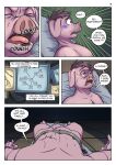 alphasabre anthro comic comic_panel computer dialogue domestic_pig electronics english_text genitals hi_res machine male mammal nanomachines nude nude_male penis robot solo speech_bubble strapped_down strapped_to_a_table suid suine sus_(pig) text throbbing throbbing_penis transformation transformation_through_technology