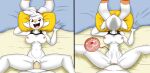 2026 abdominal_bulge anthro anthro_penetrated bed big_breasts bodily_fluids breasts cum cum_in_vagina cum_inside duo female female_penetrated first_person_view from_front_position fur furniture generation_8_pokemon genital_fluids hair hanabi_(irohcard) hi_res impregnation lagomorph leporid looking_at_viewer lying male male/female male_penetrating male_penetrating_female male_pov mammal missionary_position multicolored_body multicolored_fur nintendo nipples on_back orange_body orange_fur penetration pillow pink_nipples pokemon pokemon_(species) rabbit sandwich-anomaly scorbunny sex spread_legs spreading tongue tongue_out two_tone_body two_tone_fur white_body white_fur white_hair